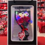 ÇANTALI LEDLİ LOVE BUKETİ