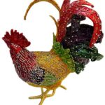 Swarovski Taşlı Figür Horoz Büyük