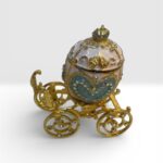 Swarovski Taşlı Figür Fayton Arkası