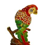 Swarovski Taşlı Figür Papağan